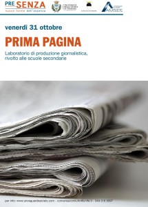 Clicca sulla foto e guarda il video: "Prima pagina"