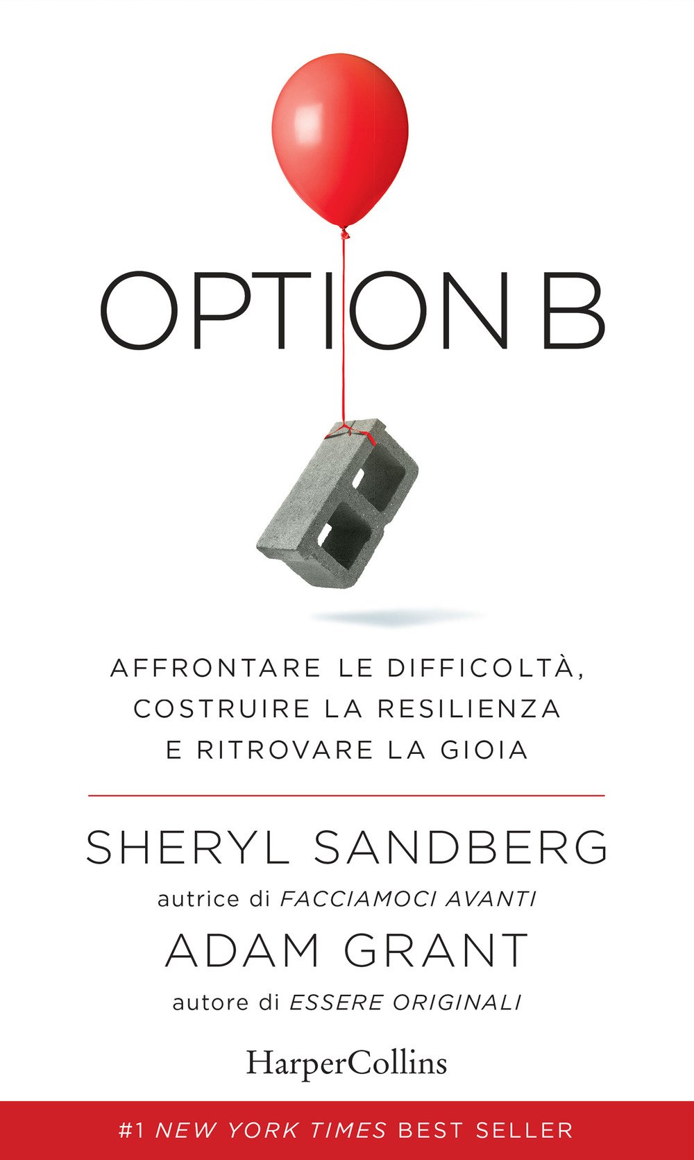 Sandberg S., Grant A. (2017). Option B. Affrontare le difficoltà, costruire la resilienza e ritrovare la gioia. HarperCollins Italia Editore
